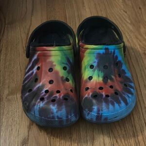 Tie-Dye Crocs